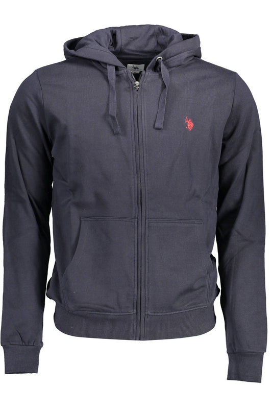 U.S. POLO FELPA CON ZIP UOMO