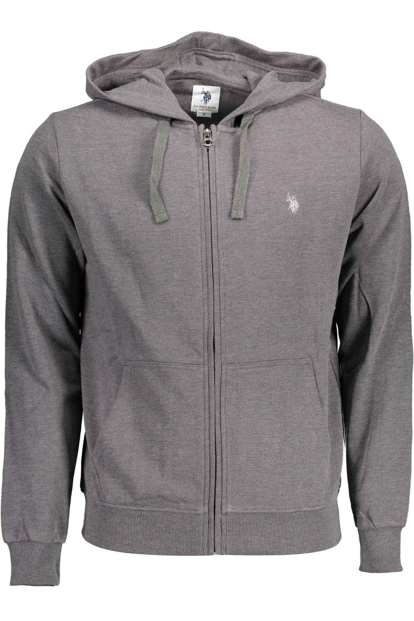 U.S. POLO FELPA CON ZIP UOMO