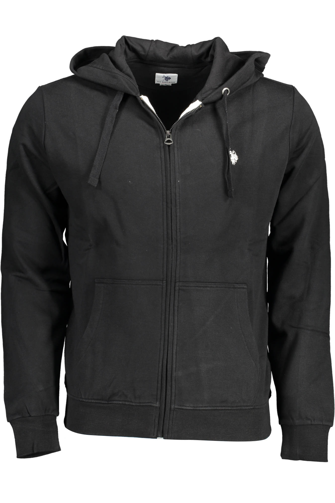 U.S. POLO FELPA CON ZIP UOMO