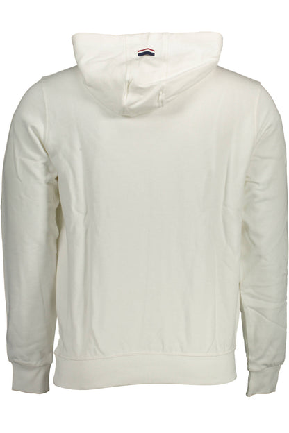 U.S. POLO FELPA SENZA ZIP UOMO BIANCO
