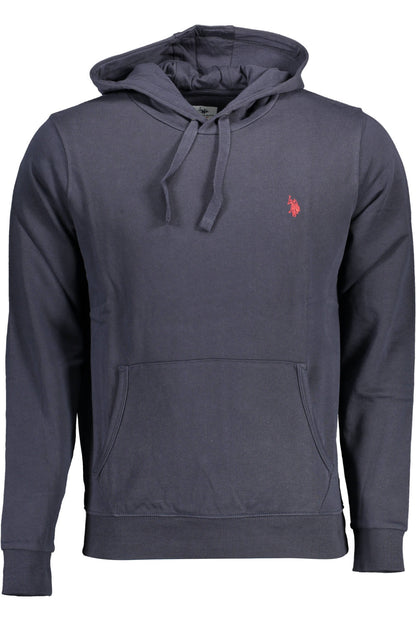 U.S. POLO FELPA SENZA ZIP UOMO BLU