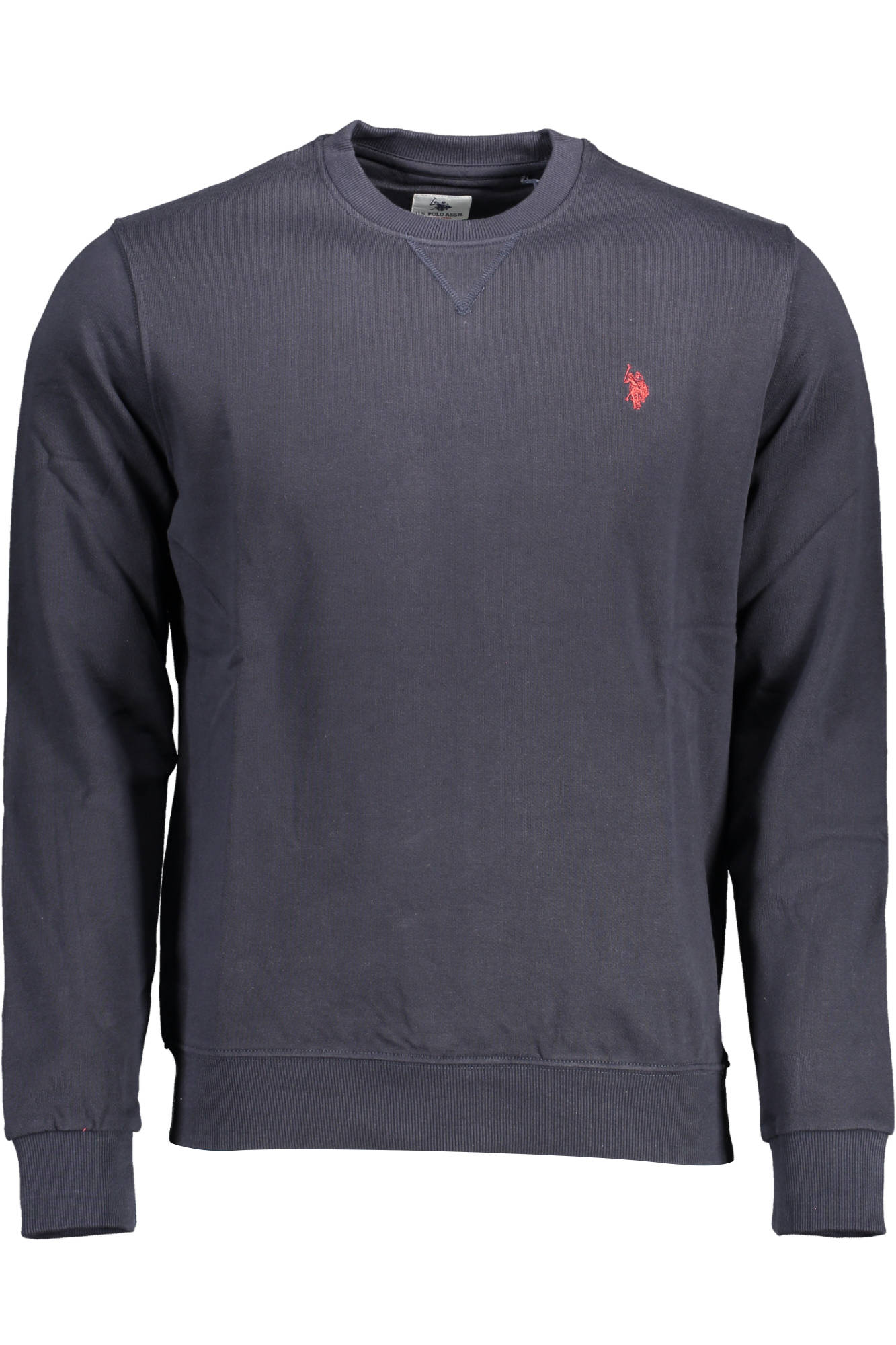 U.S. POLO FELPA SENZA ZIP UOMO BLU
