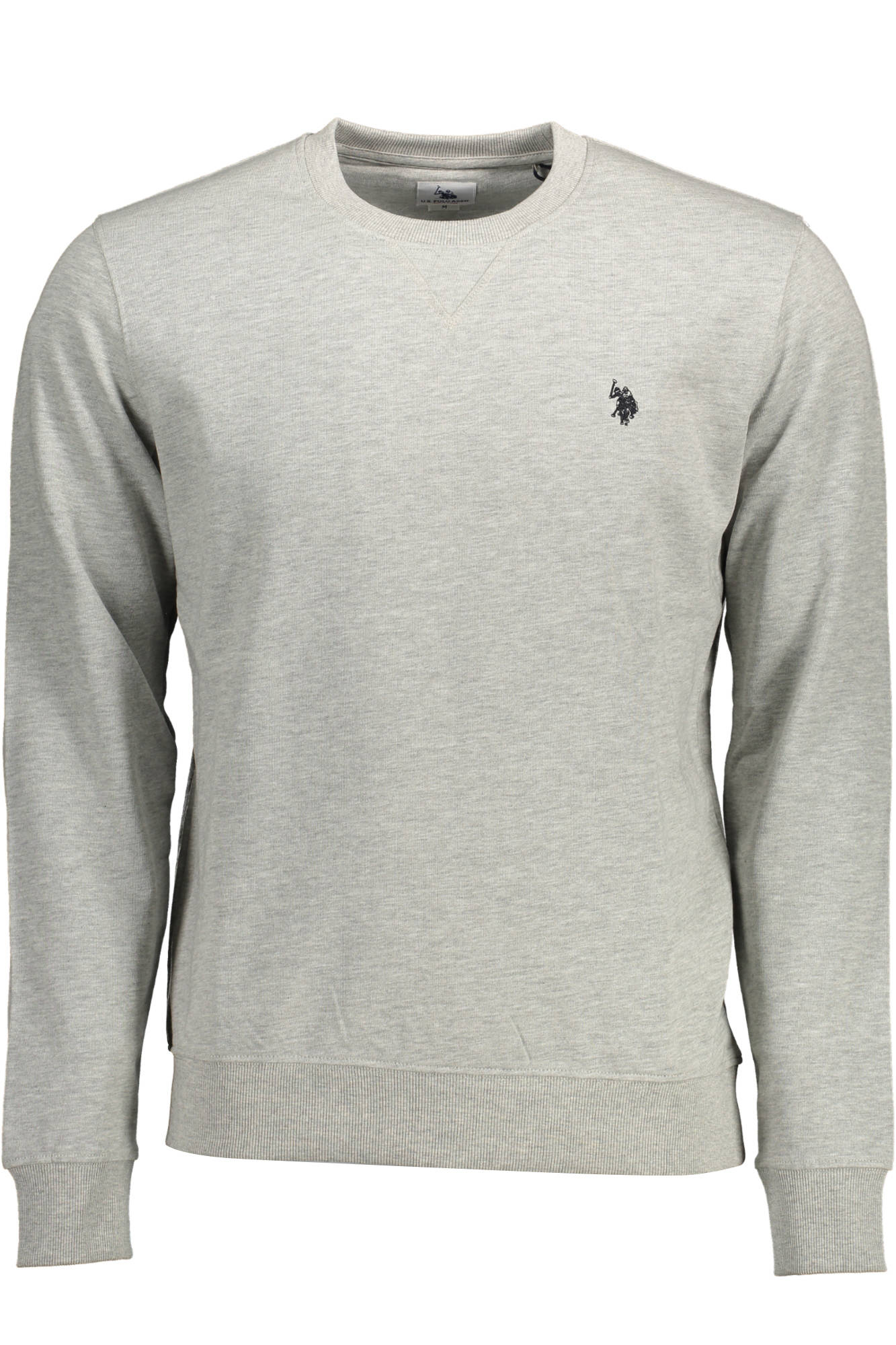 U.S. POLO FELPA SENZA ZIP UOMO GRIGIO