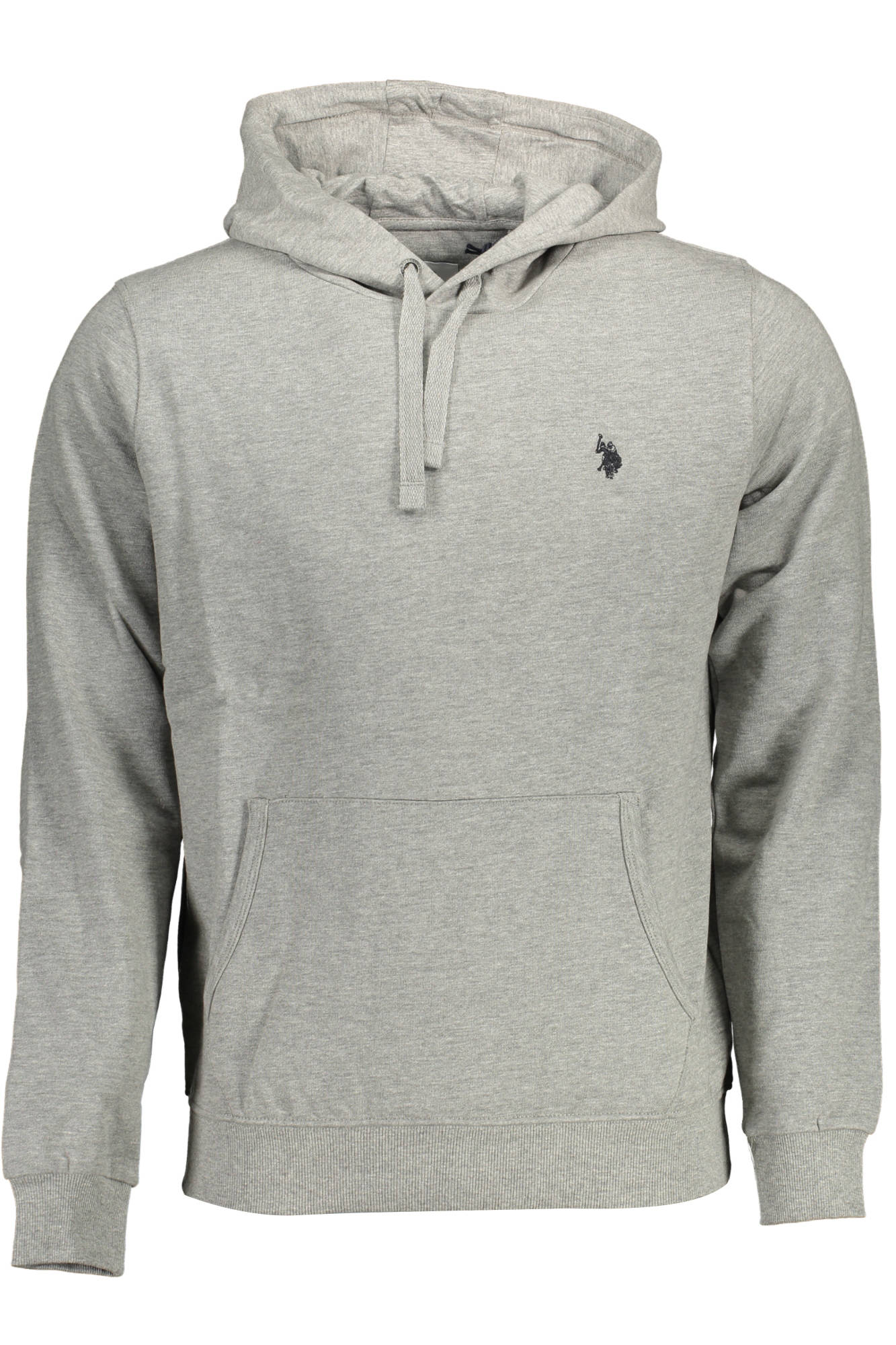 U.S. POLO FELPA SENZA ZIP UOMO GRIGIO