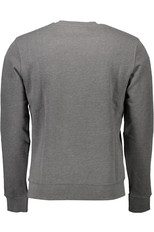 U.S. POLO FELPA SENZA ZIP UOMO GRIGIO