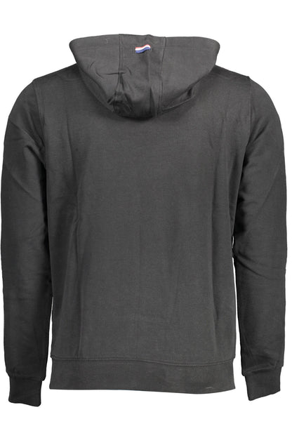 U.S. POLO FELPA SENZA ZIP UOMO NERO