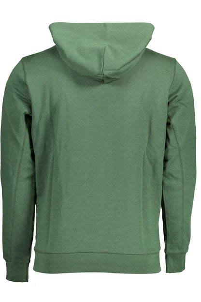 U.S. POLO FELPA SENZA ZIP UOMO VERDE