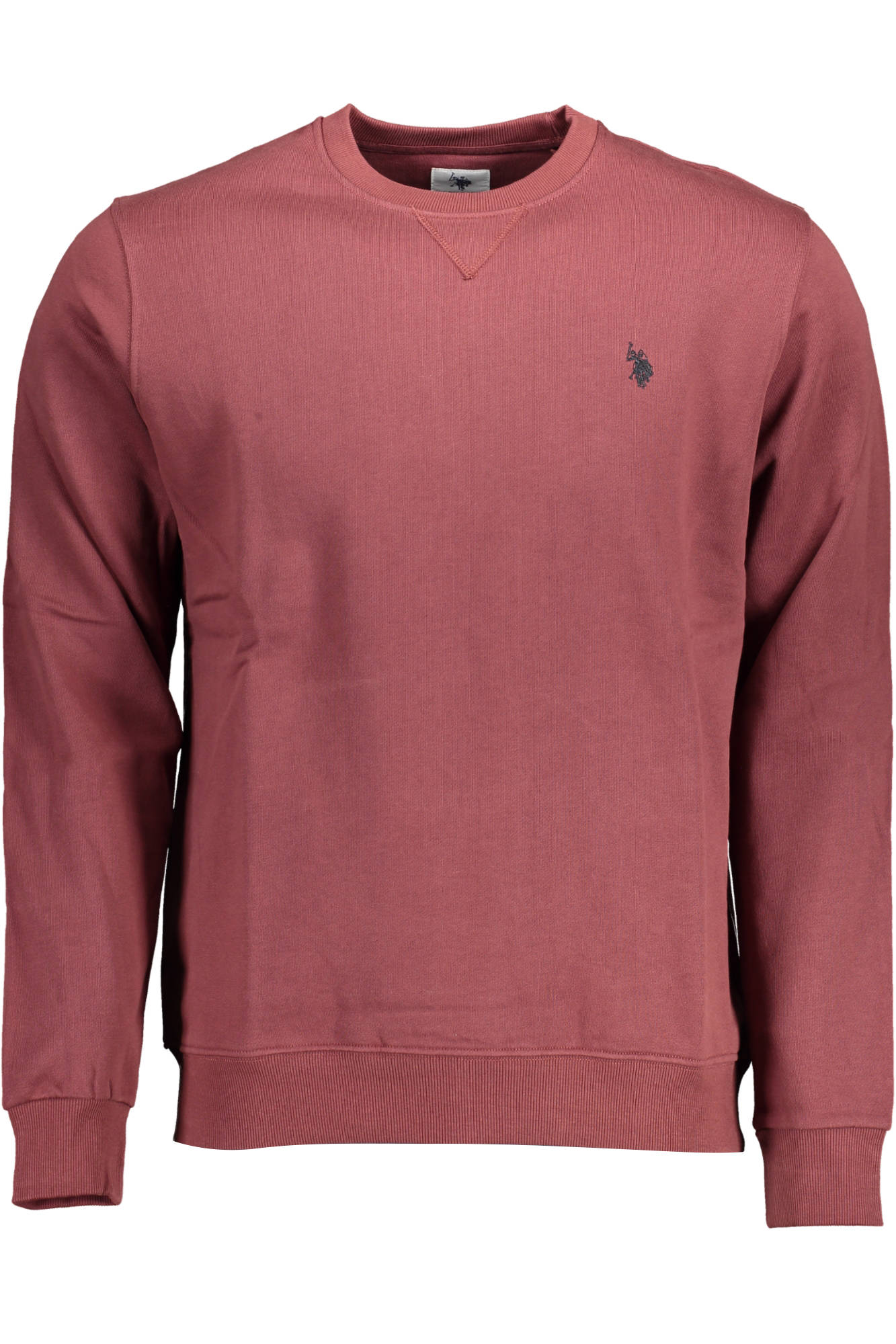 U.S. POLO FELPA SENZA ZIP UOMO VIOLA