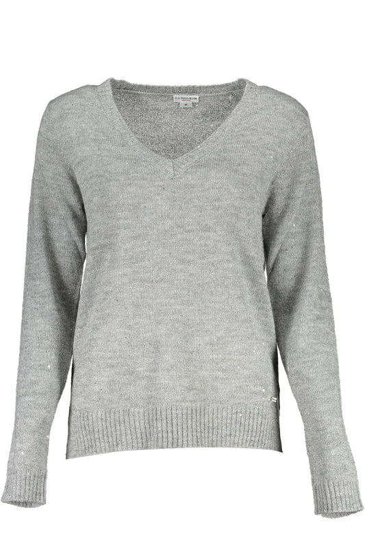 U.S. POLO MAGLIONE DONNA ARGENTO