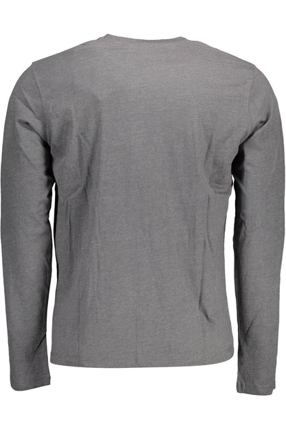 U.S. POLO T-SHIRT MANICHE LUNGHE UOMO GRIGIO
