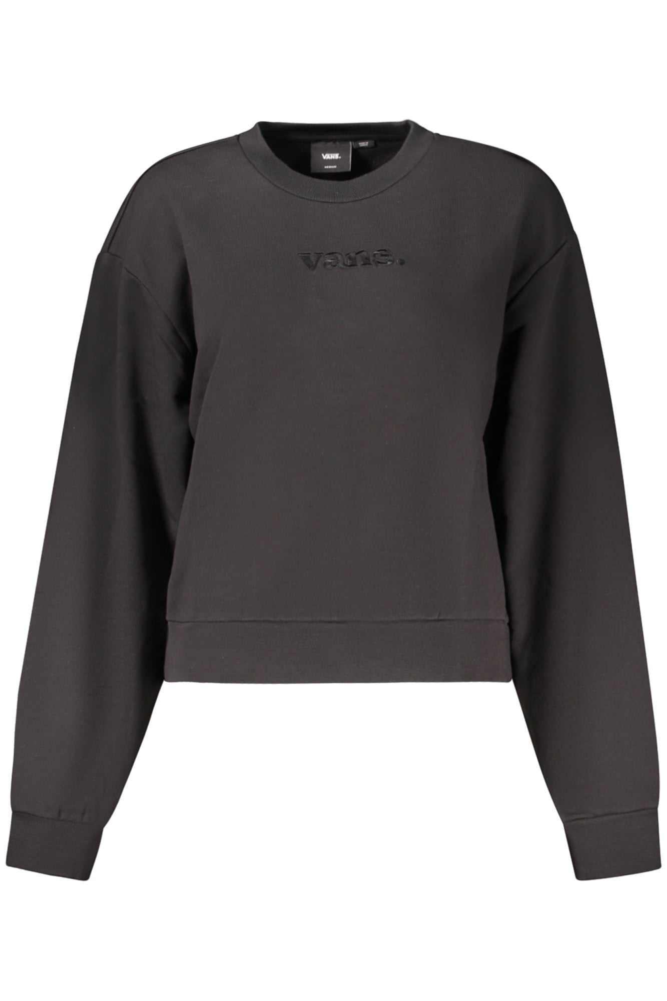 VANS FELPA SENZA ZIP DONNA NERO