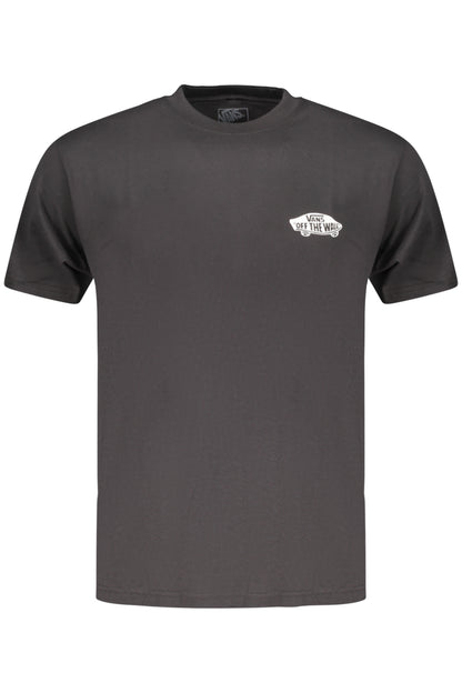 VANS T-SHIRT MANICHE CORTE UOMO NERO