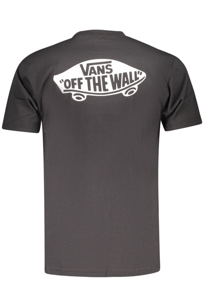 VANS T-SHIRT MANICHE CORTE UOMO NERO