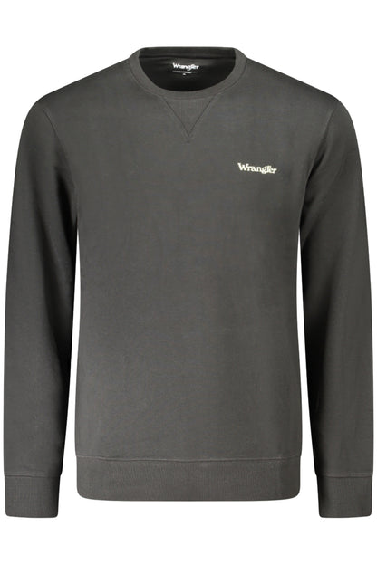 WRANGLER FELPA SENZA ZIP UOMO NERO